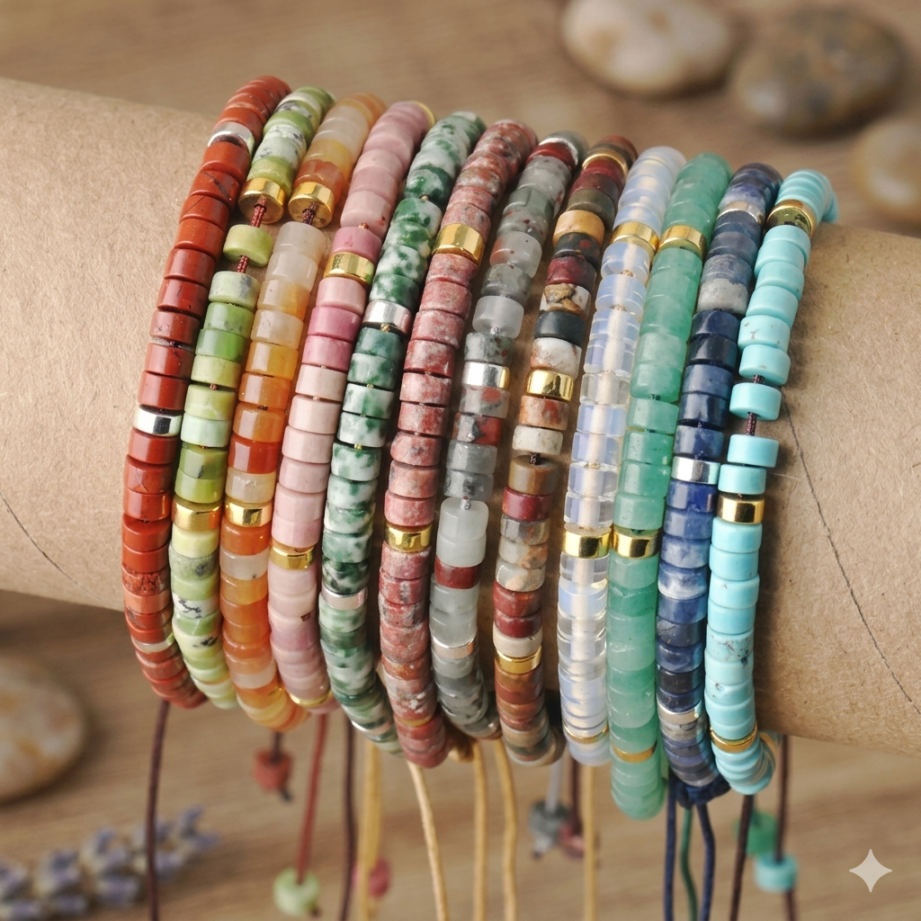 Crystal Beaded Bracelet