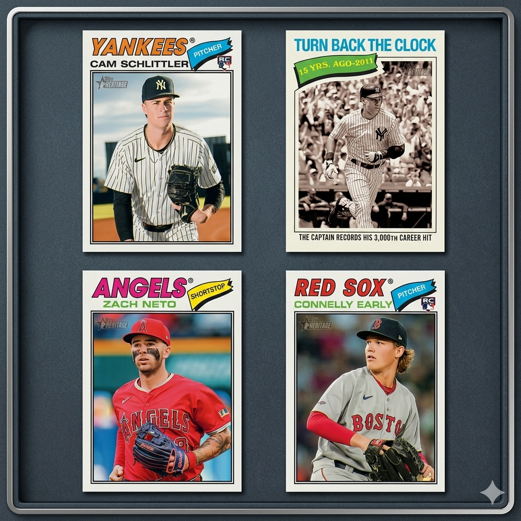 Topps Heritage SP Cards