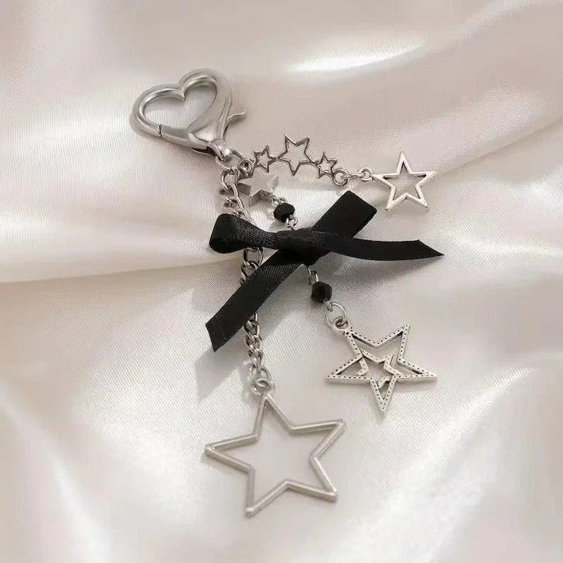 Y2K Star Keychain