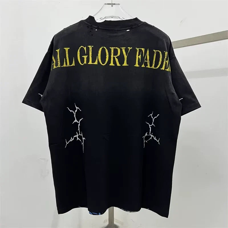 Black Cotton Big Tee